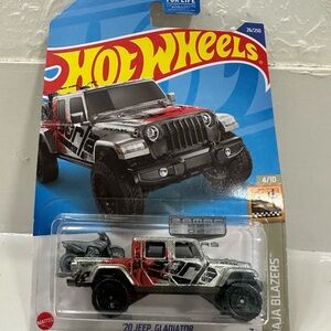Hot Wheels '20 Jeep Gladiator (Zamac, Baja Blazers 4/10, #26/250)